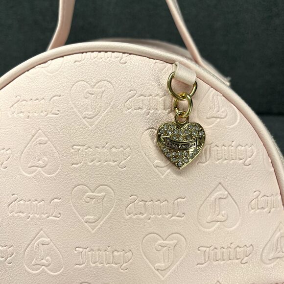Juicy Couture Backpack Medium Powder blush‎ pink gold Logo main image 12